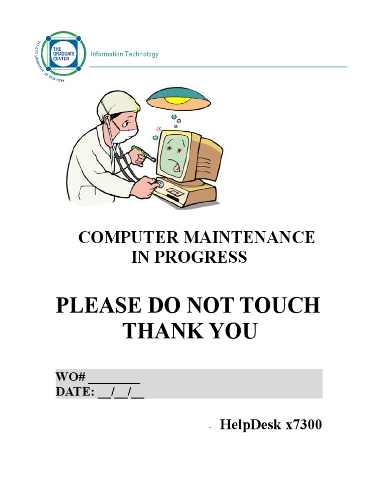 (SIGN) Computer Maintenence | PDF