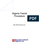  Nigeria Transit Procedure