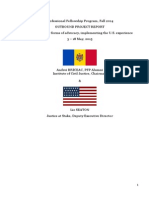 PFP Moldova Outbound Project Report, Andrei BRICEAC, Liz SEATON
