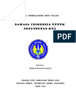 Modul Bahasa Indonesia - PTBB