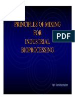 Principios de Mezcla en Bioprocesos Industriales