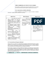 Analisis de Impacto Ambiental de Un Proyecto de I.E.