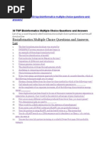 Download Bioinformatics Multiple Choice Questions and Answers List by skills9tanish SN268717224 doc pdf
