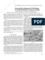 Standardization and Development of Civil Design Framework For Small Hydropower Project