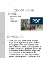 History of the Indian Saree