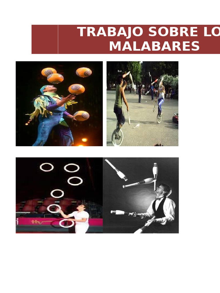 Proyecto Sobre El Malabarismo 1 Entretenimiento Ocio