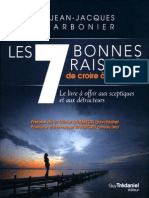 Les 7 Bonnes Raisons de Croire - Jean-Jacques Charbonier