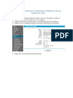 Como Ubicar o Cambiar La Contraseña Inalámbrica de Los Modem TP-LINK 1