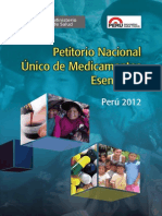 Petitorio Nacional de Medicamentos - Perú