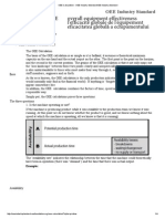 1-OEE Calculation - OEE Industry StandardOEE Industry Standard