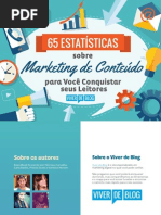 65 Estatísticas Marketing de Conteúdo
