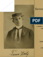 Daly's Bartending Encyclopedia (1903), Tim Daly