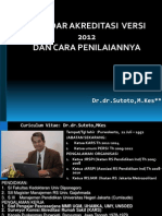 242479041 Standar Akreditasi RS Versi 2012 Dan Cara Penilaiannya PDF