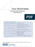 Espacios Vectoriales