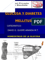 GLUCOSA - DIABETES