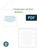 Aid The Veterans of Our Nation: Did You Know?
