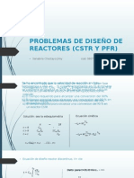 Problemas de Diseño de Reactores (CSTR