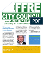Justin Jeffre For Cincinnati City Council