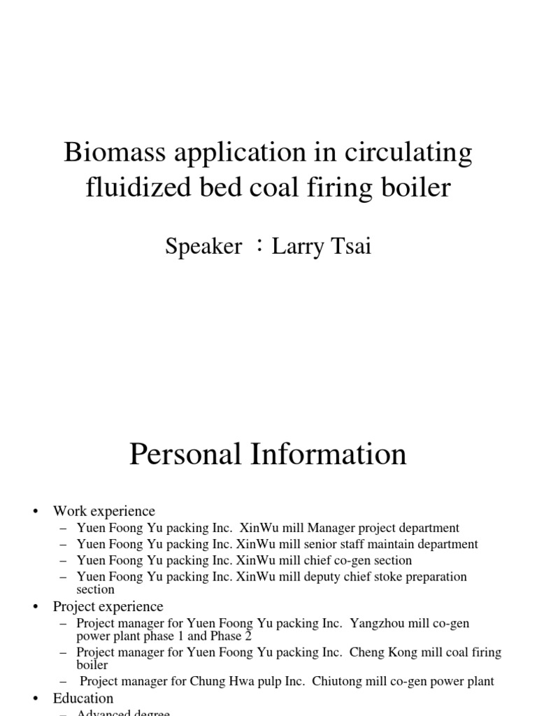 Biomass Co-Firing in CFB Boilers | PDF | Boiler | Biomass