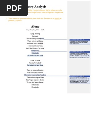 poetry analysis