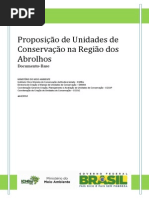 Proposta de Unidades de Conservação Em Abrolhos Bahia 2012