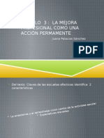 La Mejora Profesional Como Acción Continua. M 2