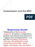 Globalization and the MNC (1) (1)