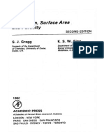 Adsorption, Surface Area and Porosity, Gregg (1982)