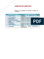 Segmentos Del Mercado PDF