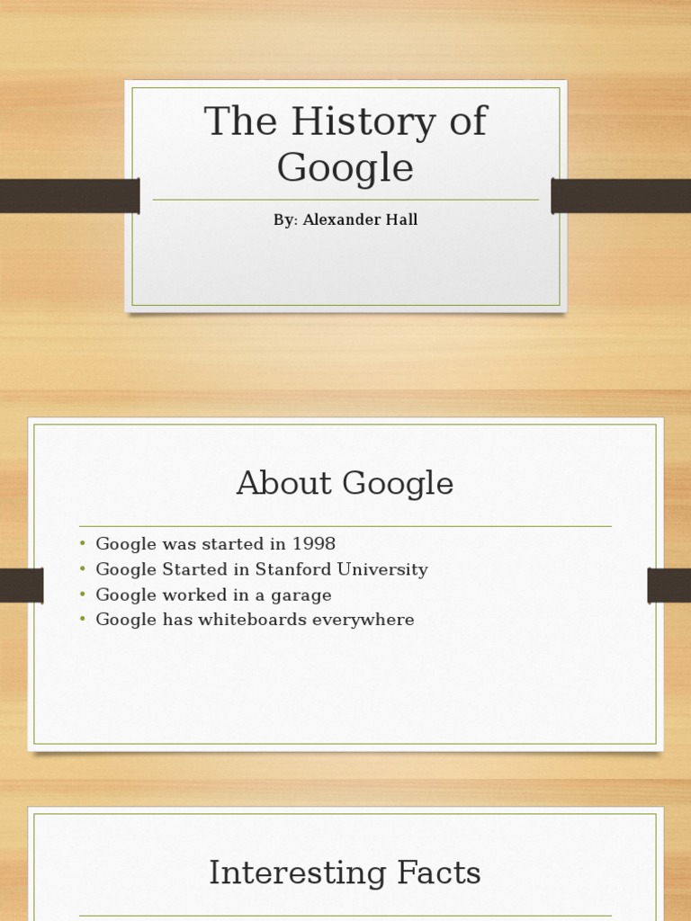 History of Google | PDF | Computers