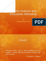 Results Analysis and Discussion Workshop