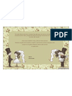 Tarjeta de Matrimonio PDF