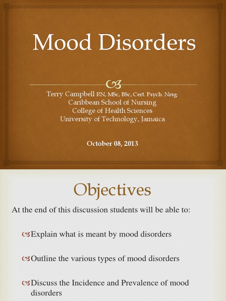 Understanding Mood Disorders | PDF | Major Depressive Disorder ...