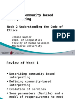 TRAN826 Week 2 Understanding the Code of Ethics7-2
