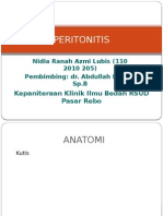 Peritonitis