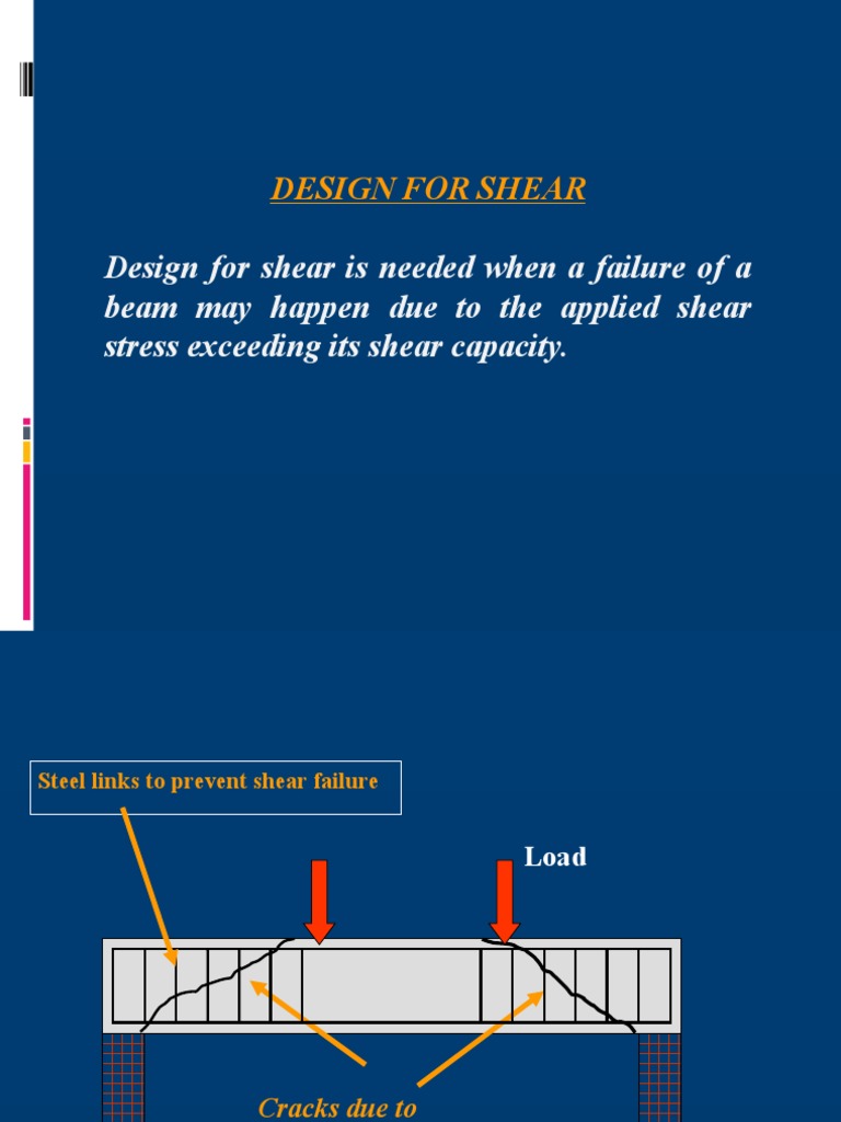 How To Design Reinforced Concrete Beam For Shear Example Included