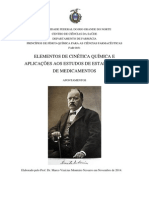 Elementos de Cinética Química Aplicados Aos Estudos de Estabilidade de Medicamentos