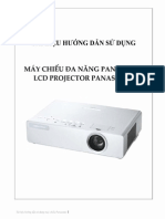 Hướng dẫn sử dụng máy chiếu đa năng PANASONIC