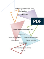 Manajemen Basis Data Perbankan