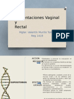 Administracion Vaginal y Rectal