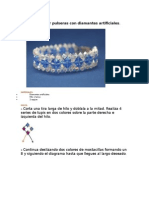 Como Hacer Pulseras Con Diamantes Artificiales