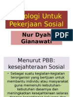 Psikologi Untuk Pekerjaan Sosial