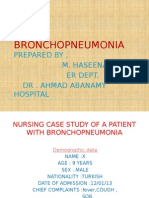 Broncho Pneumonia