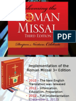 New Translation of Roman Missal