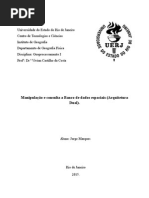 Atividade de Geoprocessamento I