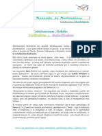 Intervenciones Verbales Facilitadoras y Disfacilitadoras