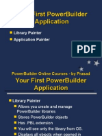 First Application Powerbuilder
