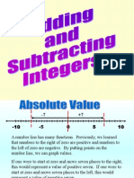 2 2 Adding Subtracting Integers