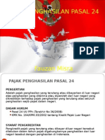 Pajak Penghasilan Pasal 24