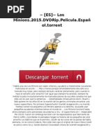 Download  ES Los Minions2015DVDRipPeliculaEspaoltorrent by LosMinions SN268819404 doc pdf